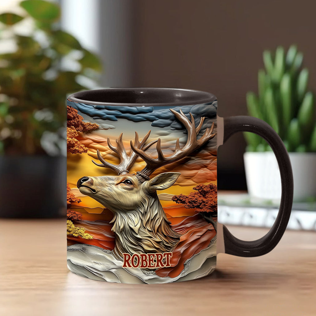 Love Hunting - Personalized Hunting Accent Mug