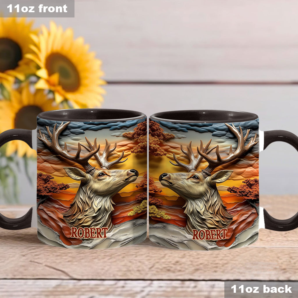 Love Hunting - Personalized Hunting Accent Mug