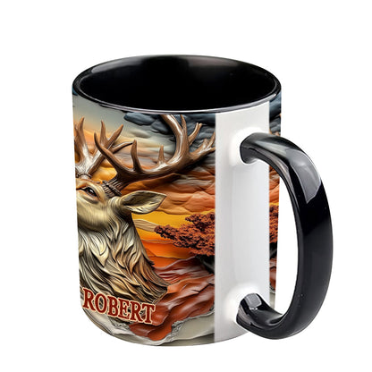 Love Hunting - Personalized Hunting Accent Mug