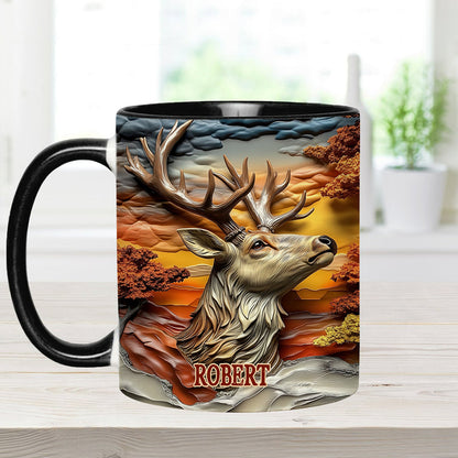 Love Hunting - Personalized Hunting Accent Mug