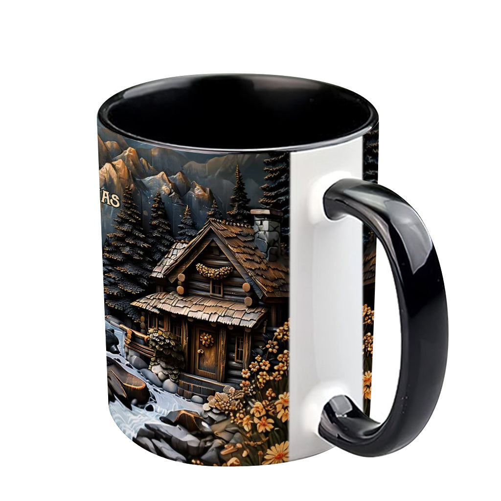 Black Bear - Personalized Hunting Accent Mug