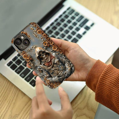 Vintage Skull - Personalized Skull Full Print Phone Case