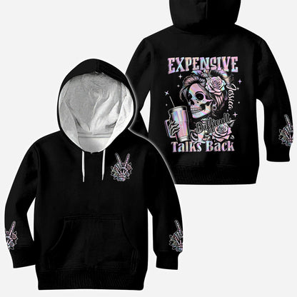 Expensive Difficult And Talks Back - Personalized Skull All Over Shirt