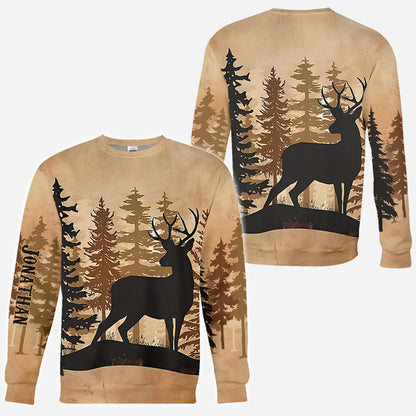 Love Hunting - Personalized Hunting All Over Shirt