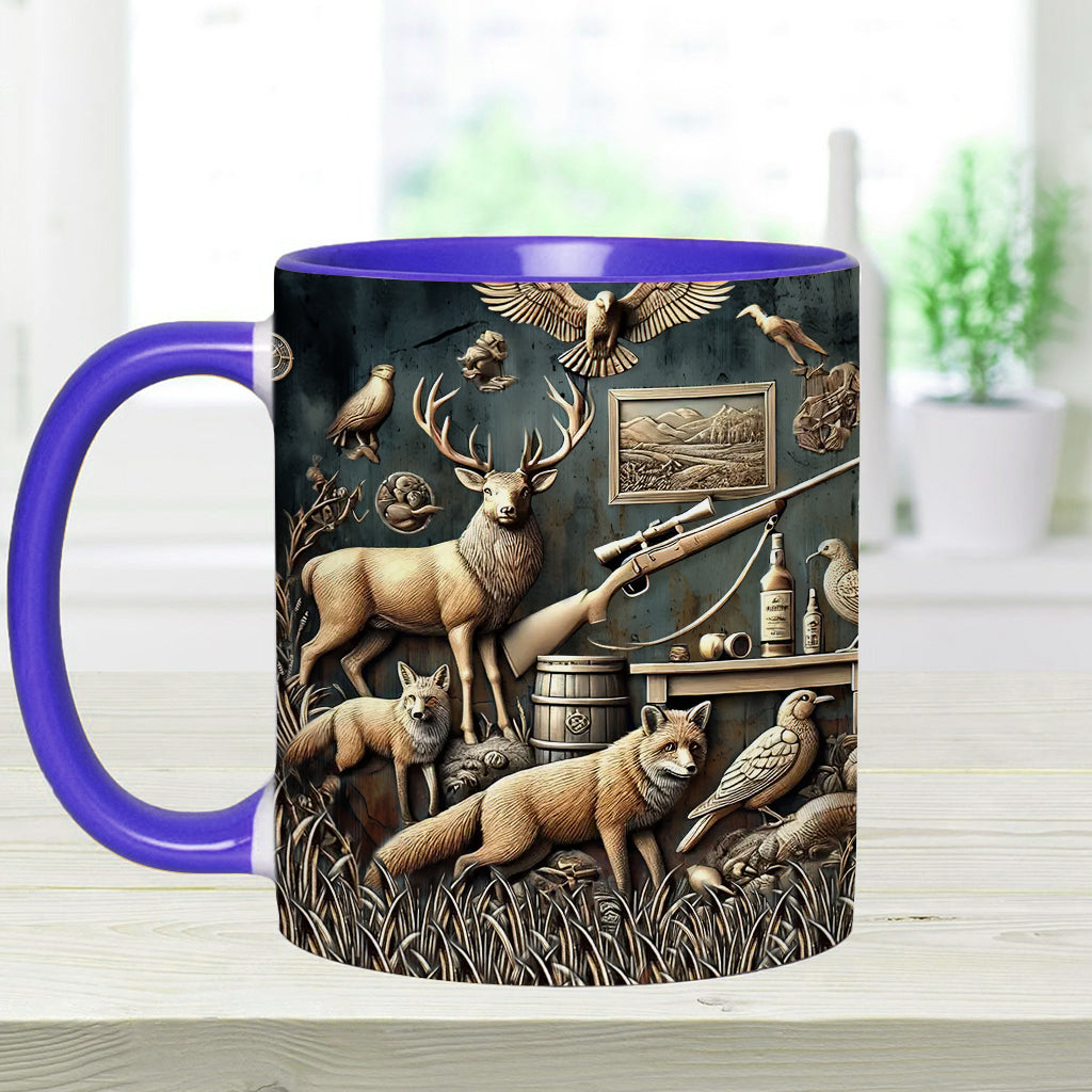 Best Hunter Ever - Personalized Hunting Accent Mug