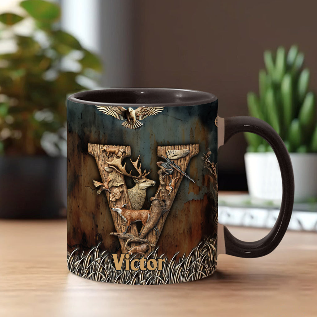 Best Hunter Ever - Personalized Hunting Accent Mug
