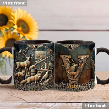 Best Hunter Ever - Personalized Hunting Accent Mug