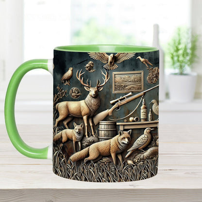 Best Hunter Ever - Personalized Hunting Accent Mug