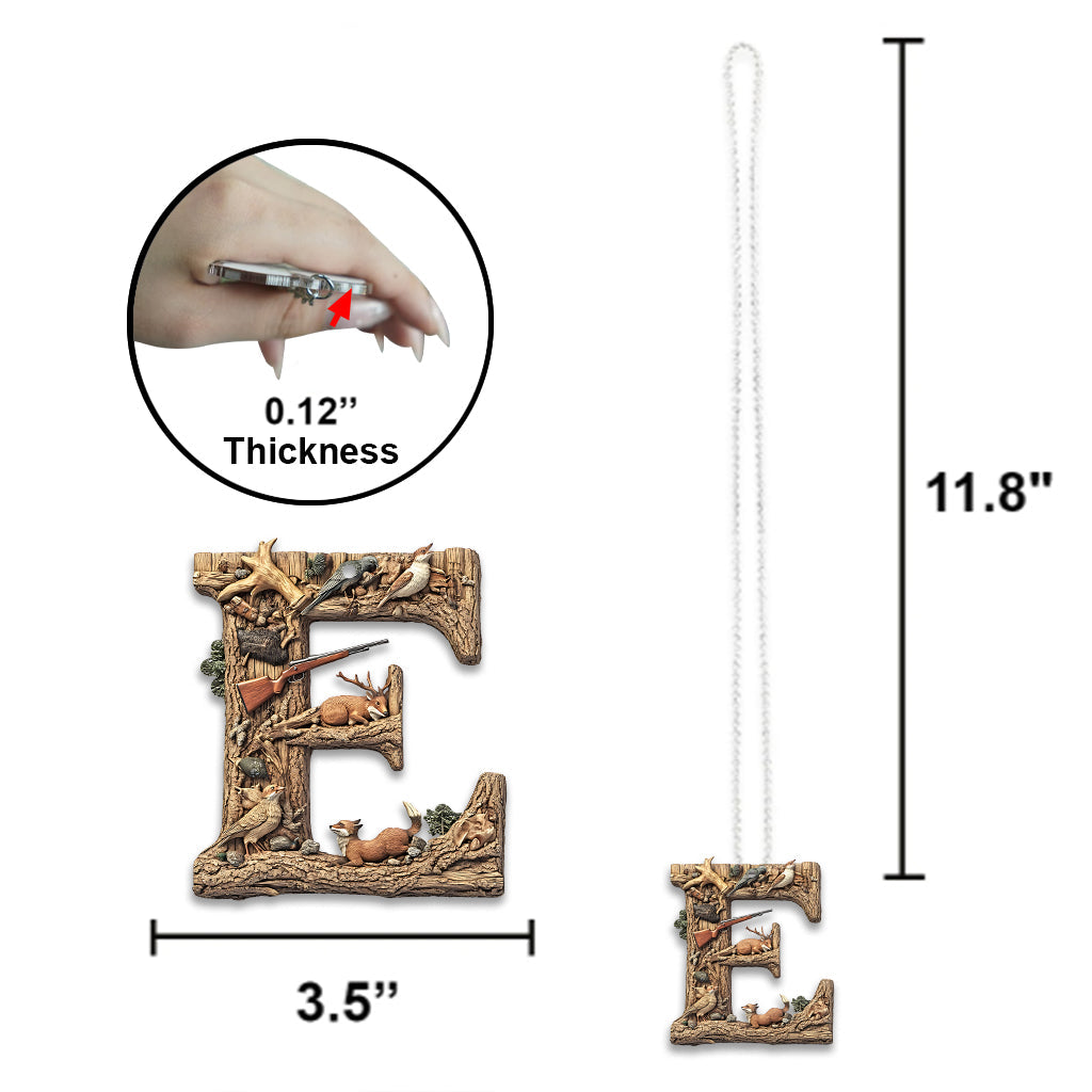 Best Hunter Ever - Personalized Hunting Car Ornament