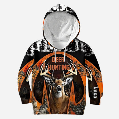 Awesome Deer - Personalized Hunting All Over Shirt