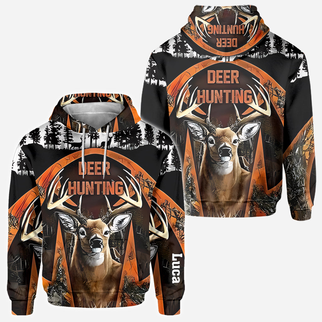 Awesome Deer - Personalized Hunting All Over Shirt