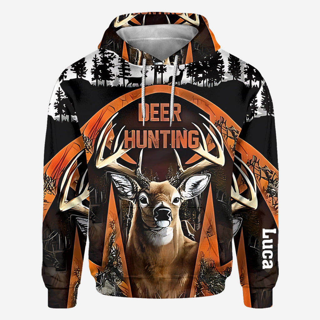 Awesome Deer - Personalized Hunting All Over Shirt