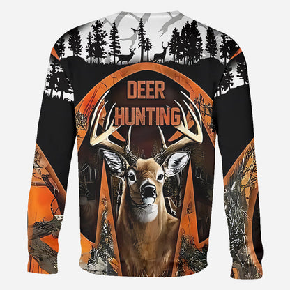 Awesome Deer - Personalized Hunting All Over Shirt