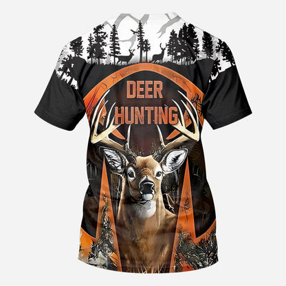 Awesome Deer - Personalized Hunting All Over Shirt