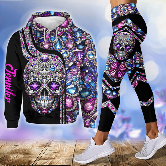 Magic Skull - Personalized Skull Hoodie and Leggings
