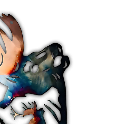 Love Hunting - Personalized Hunting Cut Metal Sign