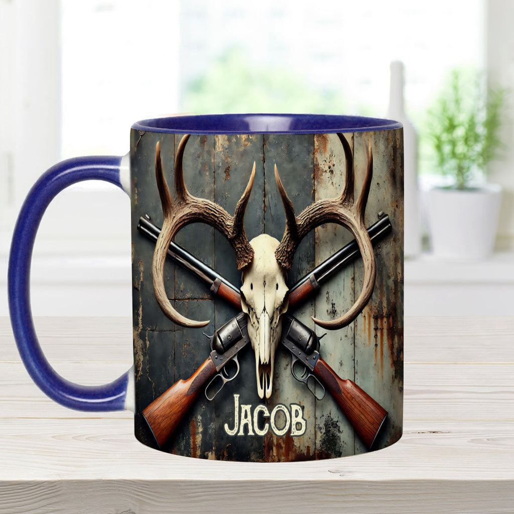 Love Hunting - Personalized Hunting Accent Mug