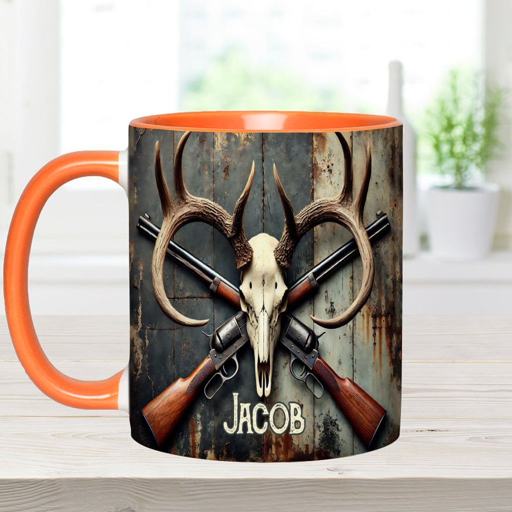 Love Hunting - Personalized Hunting Accent Mug