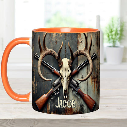 Love Hunting - Personalized Hunting Accent Mug