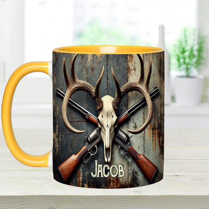 Love Hunting - Personalized Hunting Accent Mug