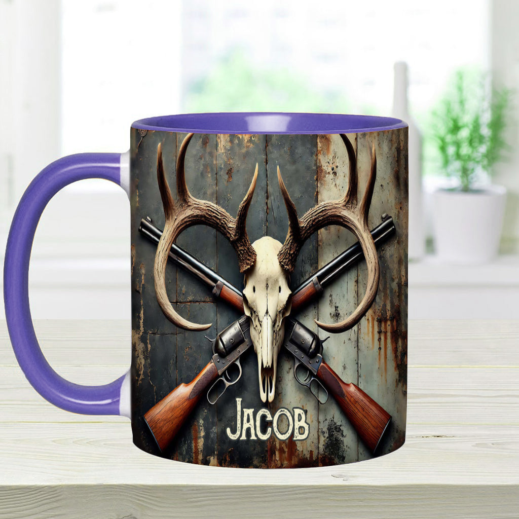 Love Hunting - Personalized Hunting Accent Mug