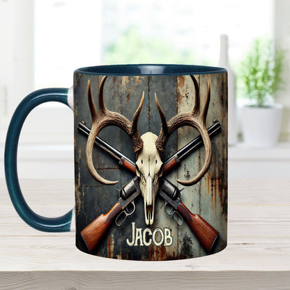 Love Hunting - Personalized Hunting Accent Mug