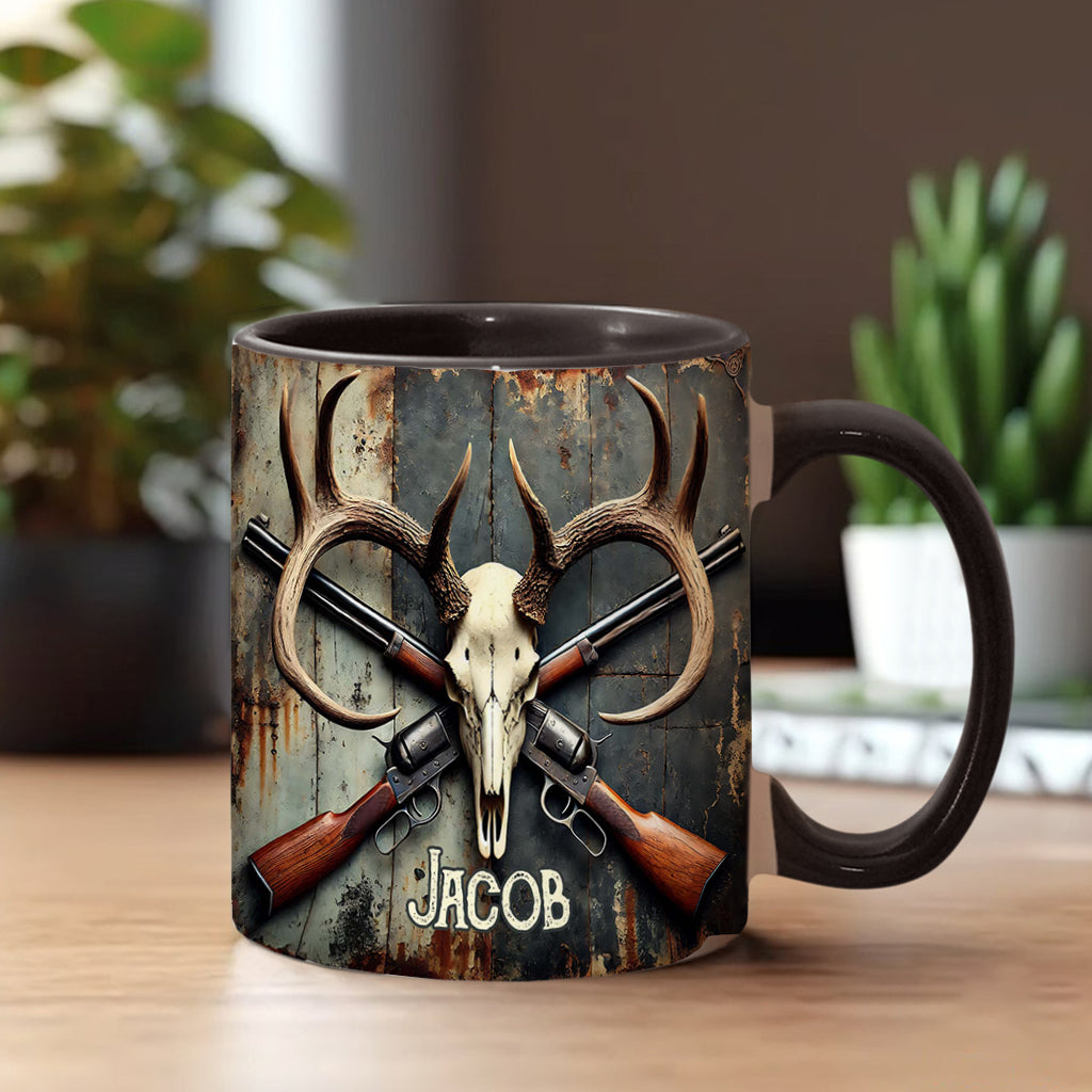Love Hunting - Personalized Hunting Accent Mug