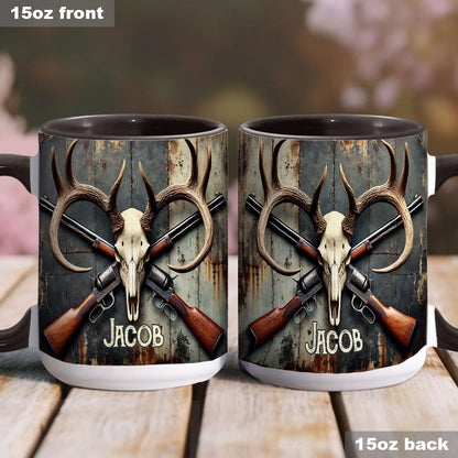 Love Hunting - Personalized Hunting Accent Mug
