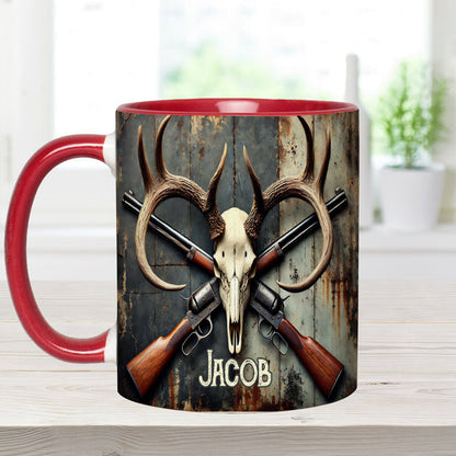 Love Hunting - Personalized Hunting Accent Mug