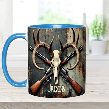 Love Hunting - Personalized Hunting Accent Mug