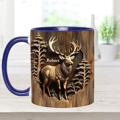 Love Hunting - Personalized Hunting Accent Mug