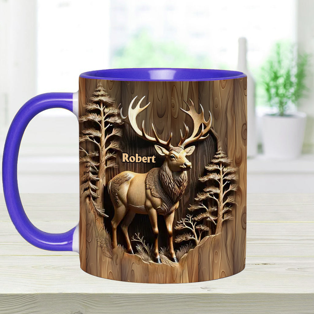 Love Hunting - Personalized Hunting Accent Mug