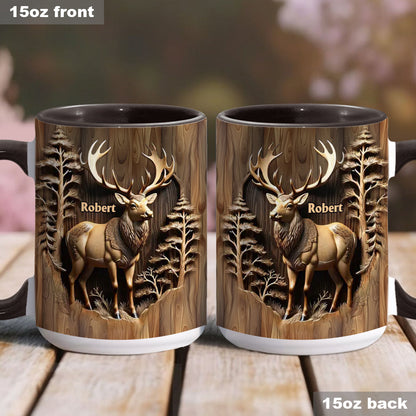 Love Hunting - Personalized Hunting Accent Mug