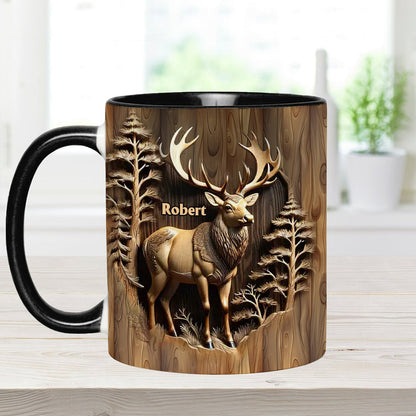 Love Hunting - Personalized Hunting Accent Mug