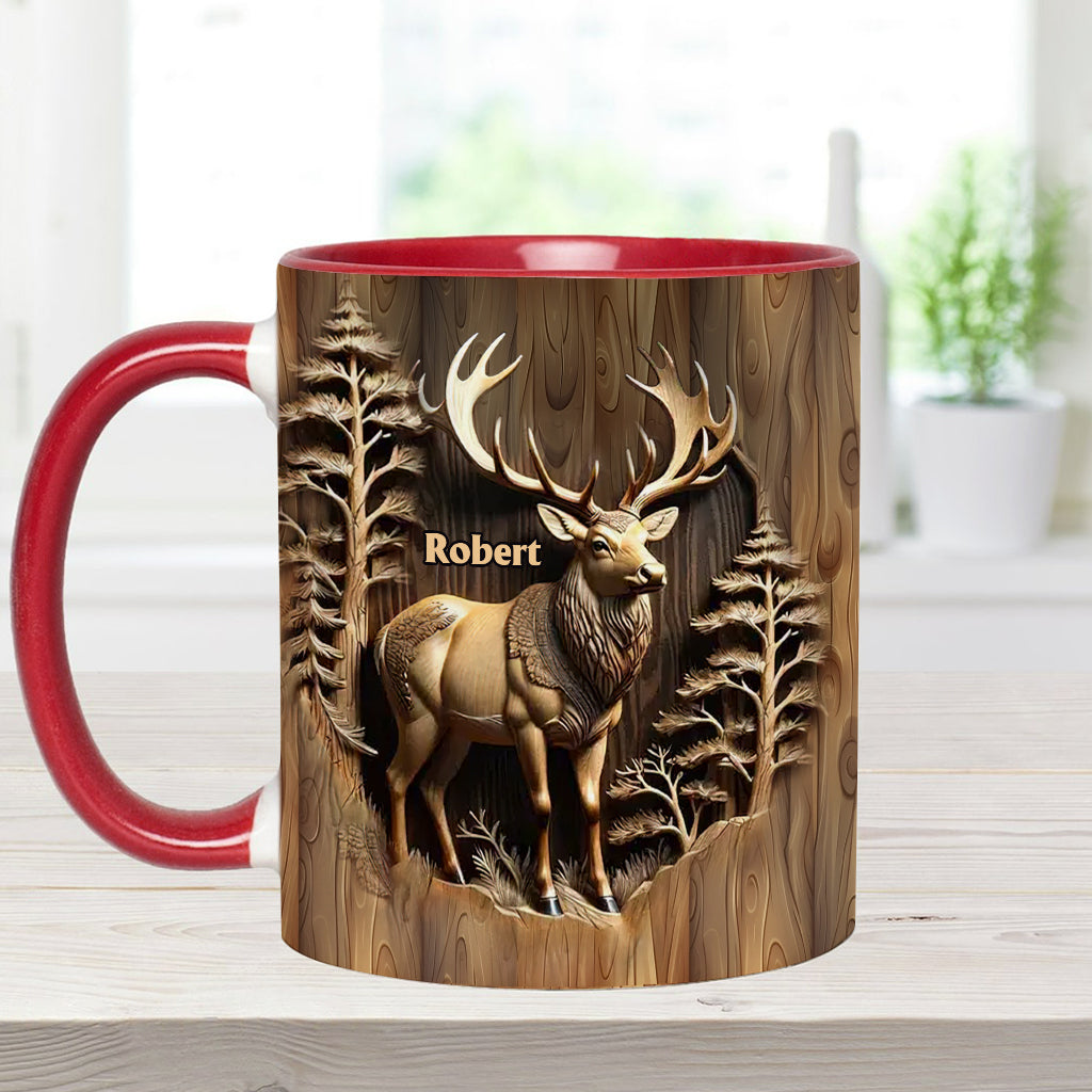 Love Hunting - Personalized Hunting Accent Mug