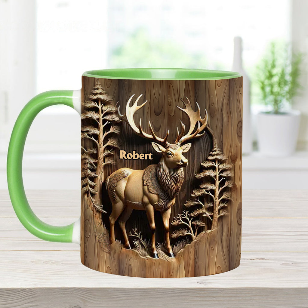 Love Hunting - Personalized Hunting Accent Mug