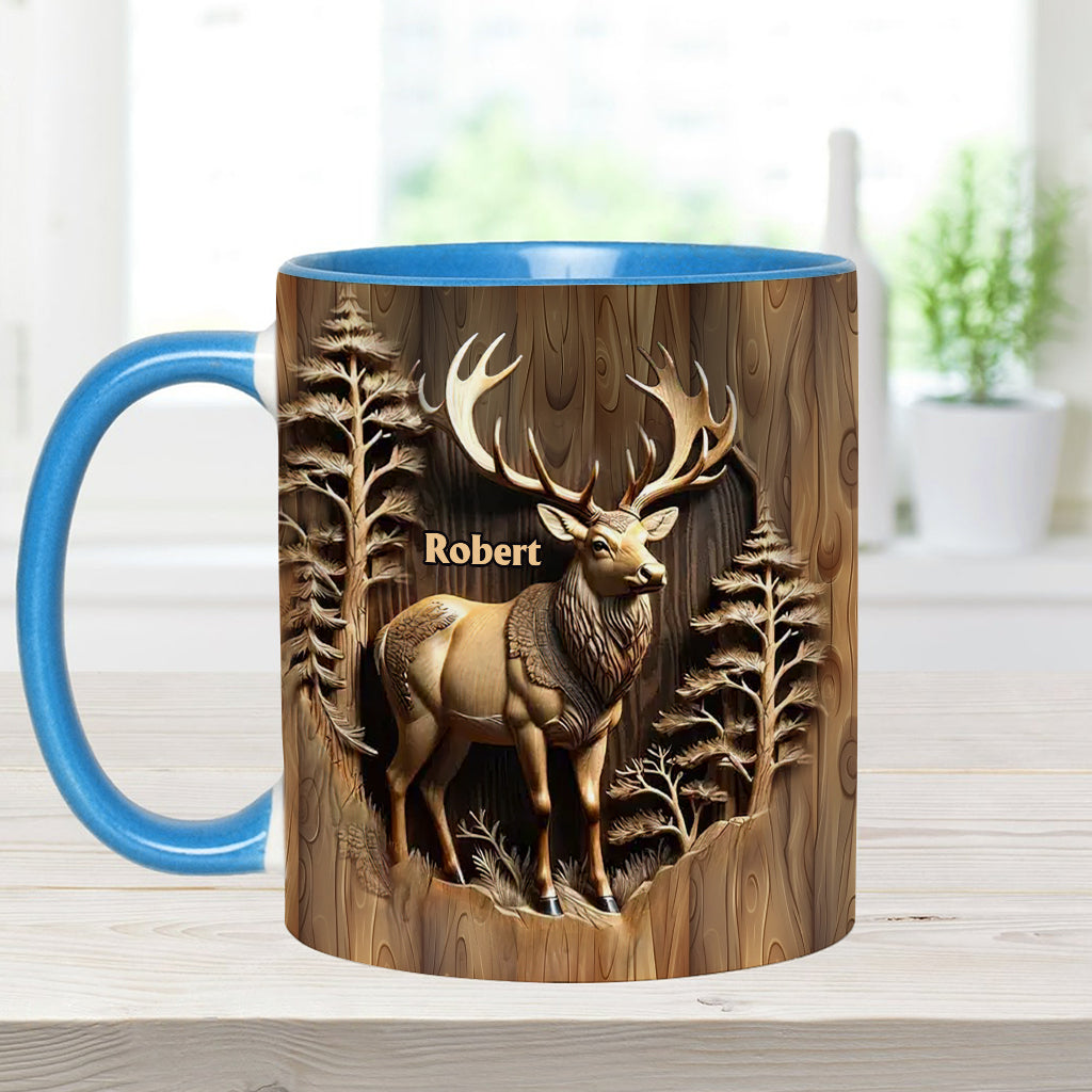 Love Hunting - Personalized Hunting Accent Mug