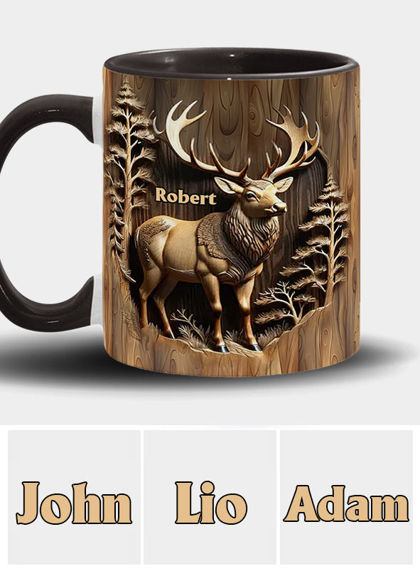Love Hunting - Personalized Hunting Accent Mug