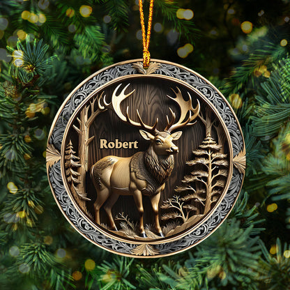 Love Hunting - Personalized Hunting Ornament
