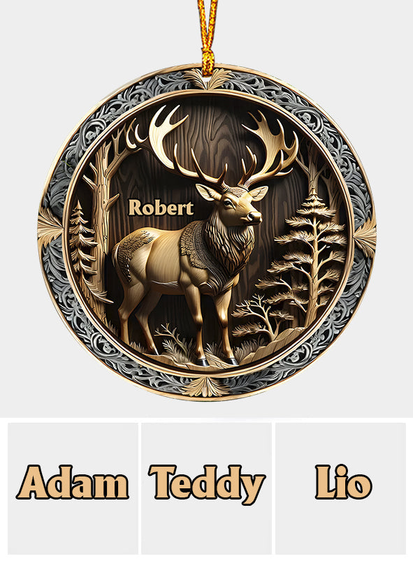 Love Hunting - Personalized Hunting Ornament