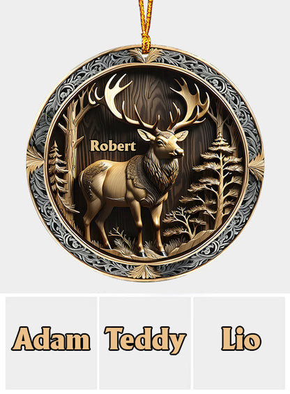 Love Hunting - Personalized Hunting Ornament