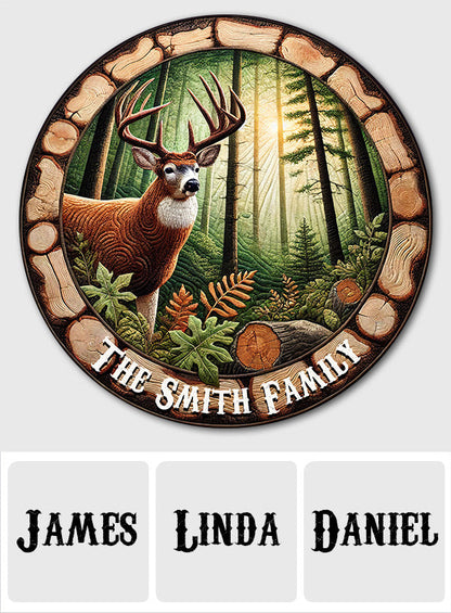Love Hunting - Personalized Hunting Round Rug