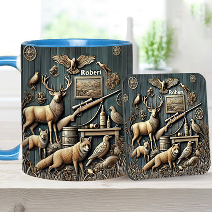 Best Hunter Ever - Personalized Hunting Accent Mug