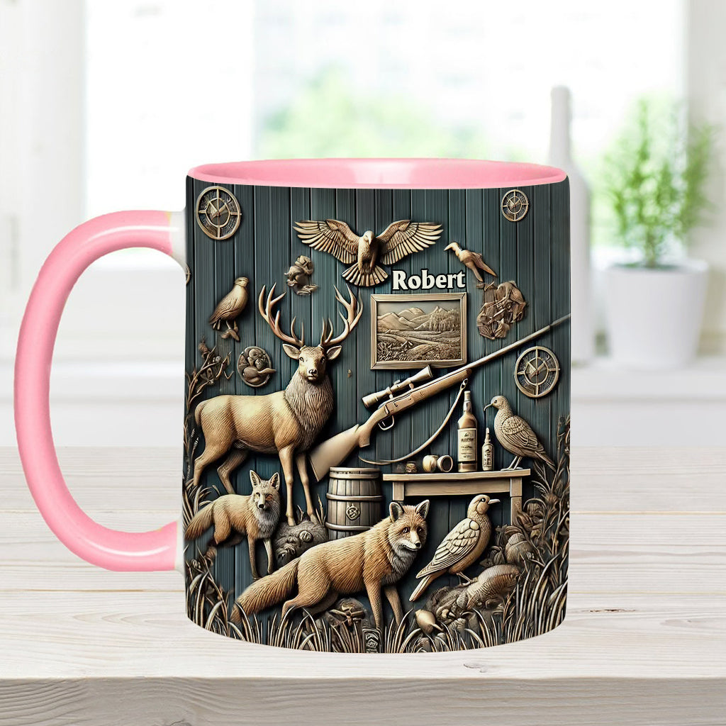 Best Hunter Ever - Personalized Hunting Accent Mug