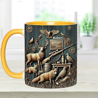 Best Hunter Ever - Personalized Hunting Accent Mug