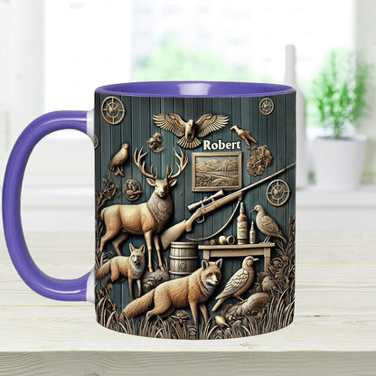 Best Hunter Ever - Personalized Hunting Accent Mug