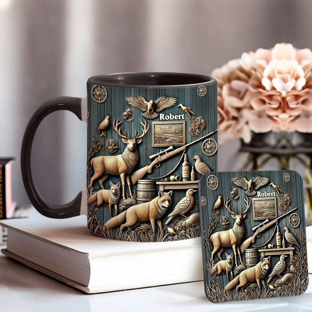 Best Hunter Ever - Personalized Hunting Accent Mug