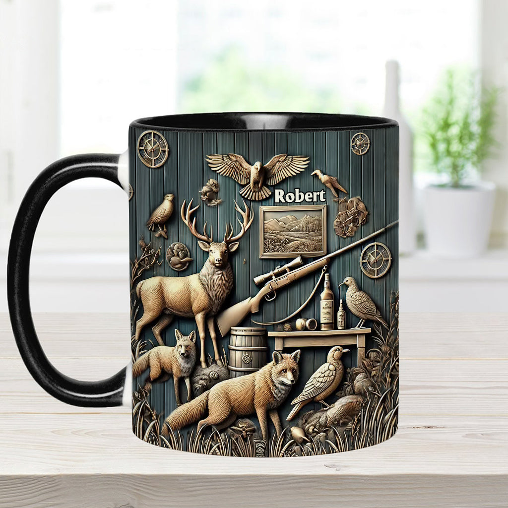 Best Hunter Ever - Personalized Hunting Accent Mug