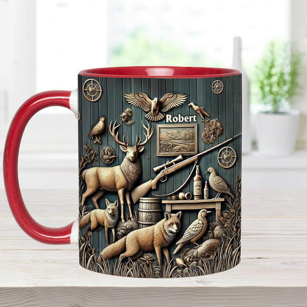 Best Hunter Ever - Personalized Hunting Accent Mug