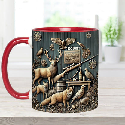Best Hunter Ever - Personalized Hunting Accent Mug